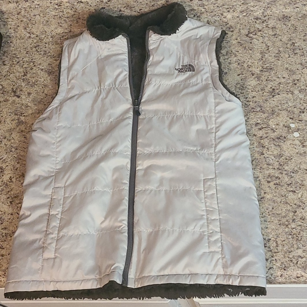North Face reversible vest
